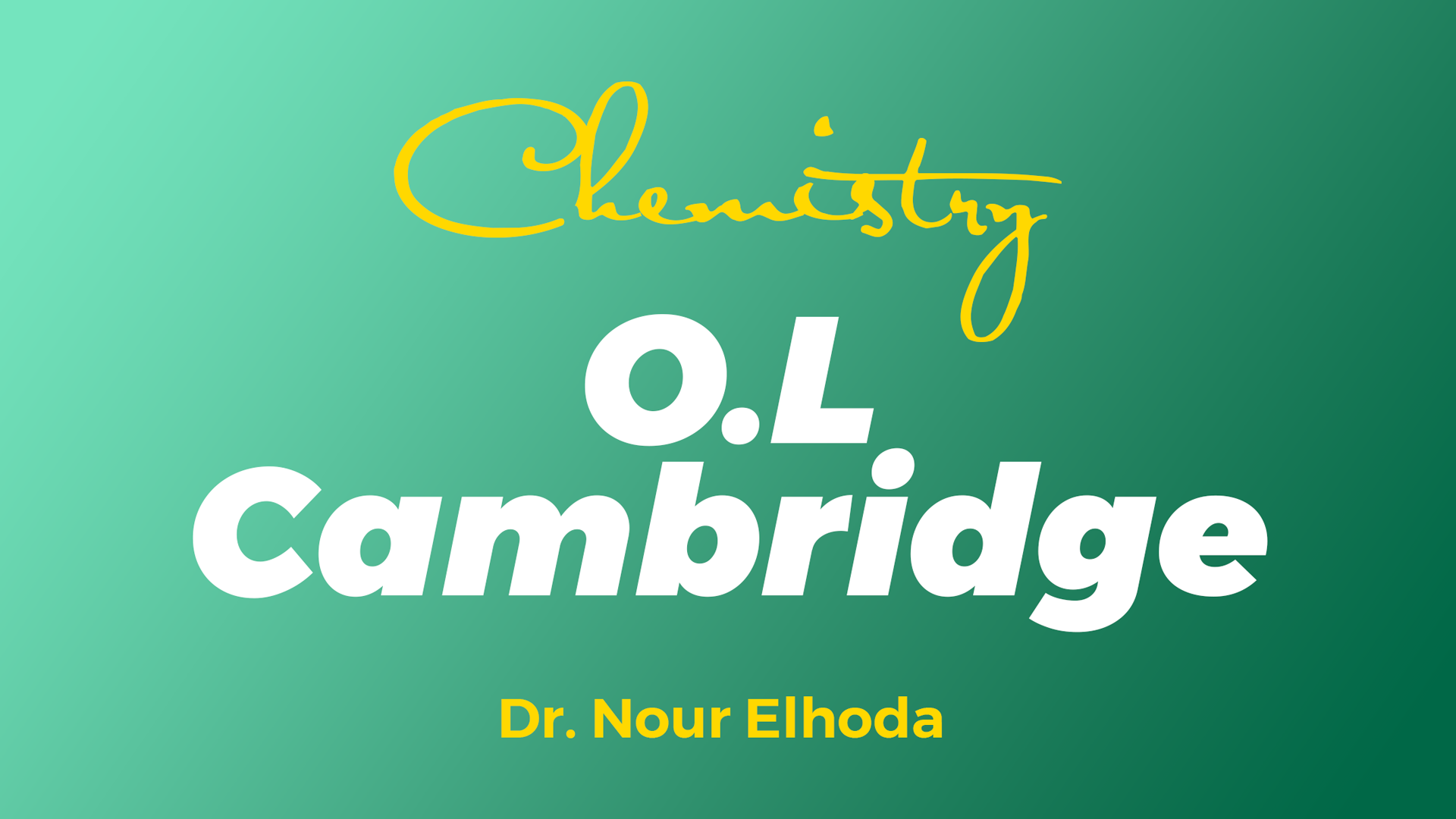 O.L Cambridge